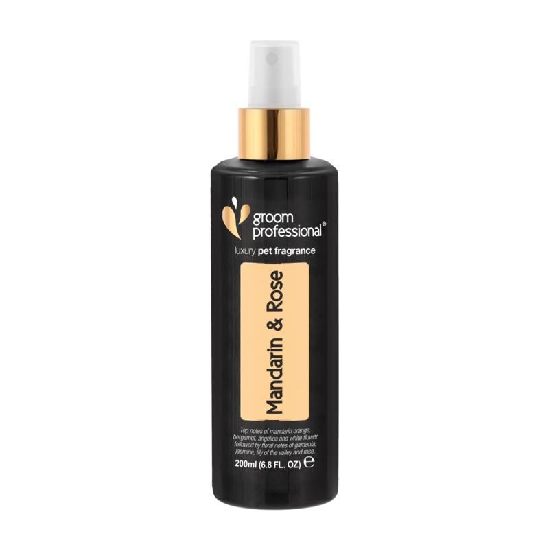 Groom Professional Exclusive Mandarin & Rose  Fragrance 200ml -