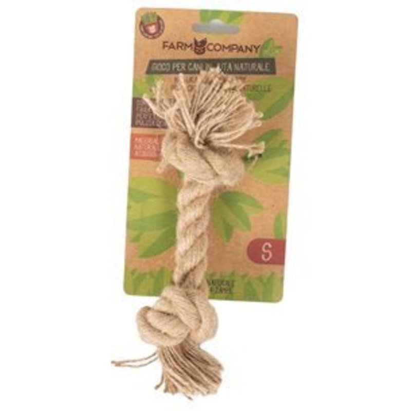 Farm Company Green rope toy 2 knots - Large -