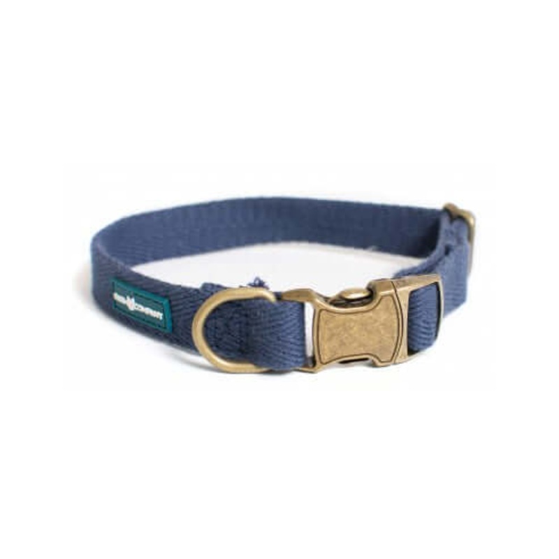Farm Company  Green Soybean Adj. Collar Blue Navy - 2x28 40cm -