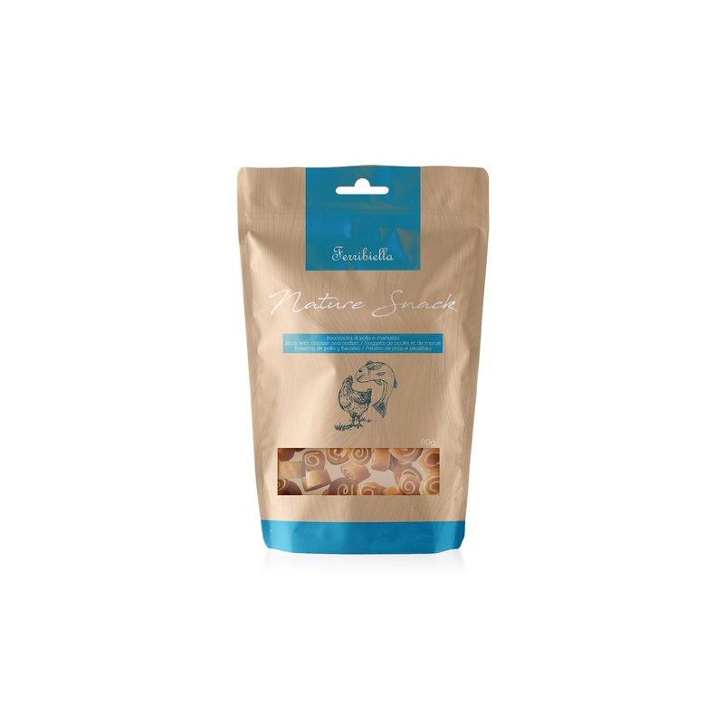 Ferribiella Chicken + Codfish Bites 80gr -