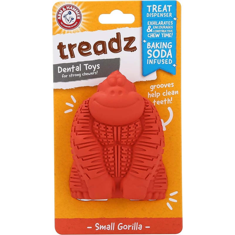 Arm & Hammer Gorilla Dental Super Treadz Mini Dog Toy
