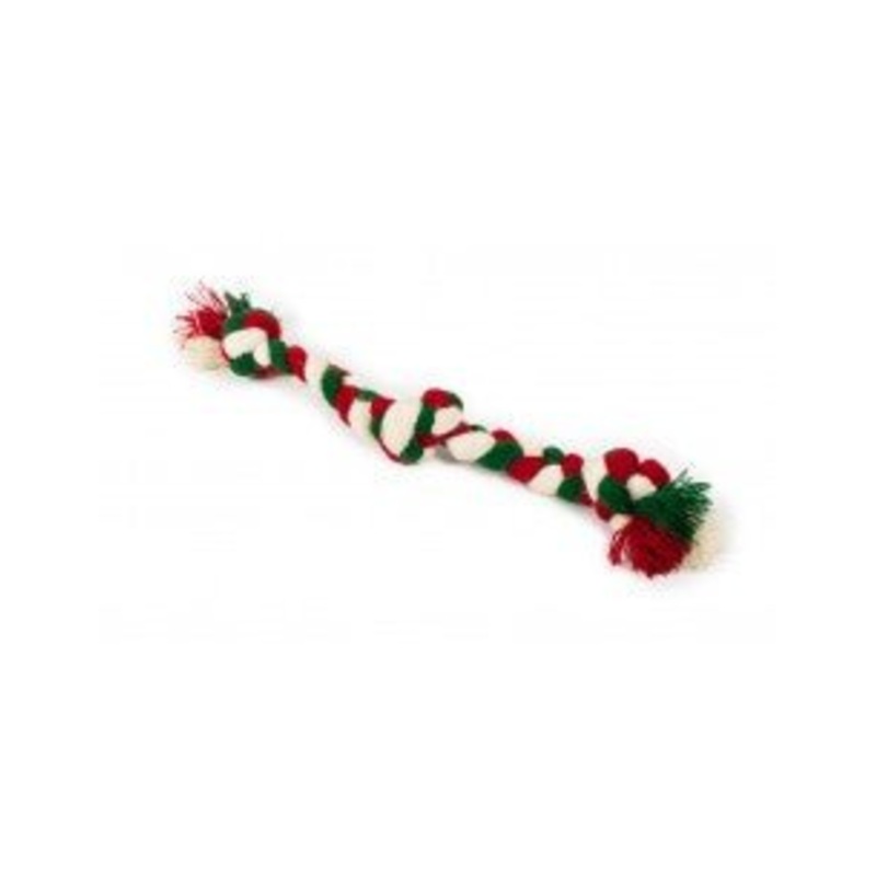 Farm Company FC Green recycled wool Made in Italy 3 knots dog toy - L/XL -