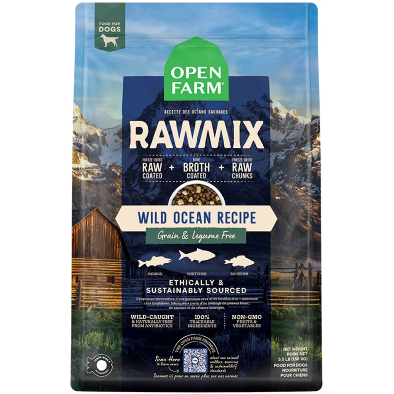 Open Farm RawMix Wild Ocean Grain & Legume Free Dog Food
