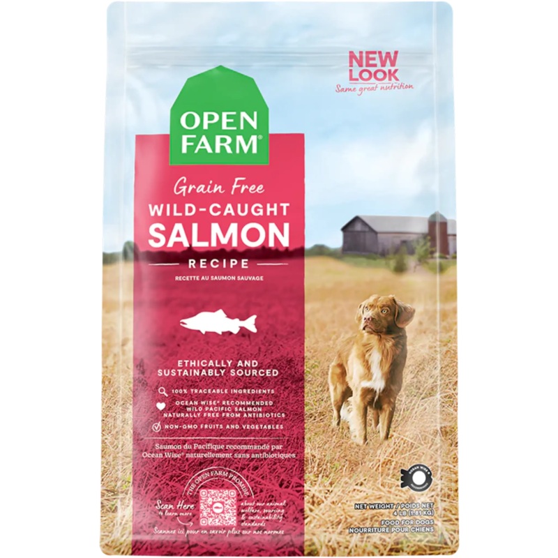 Open Farm Wild Caught Salmon Grain-Free Dog Food