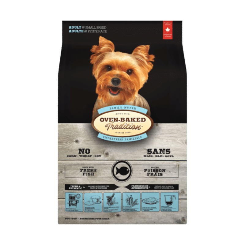Oven-Baked Tradition Adult Small Breed Fish Dog Food 5 lb