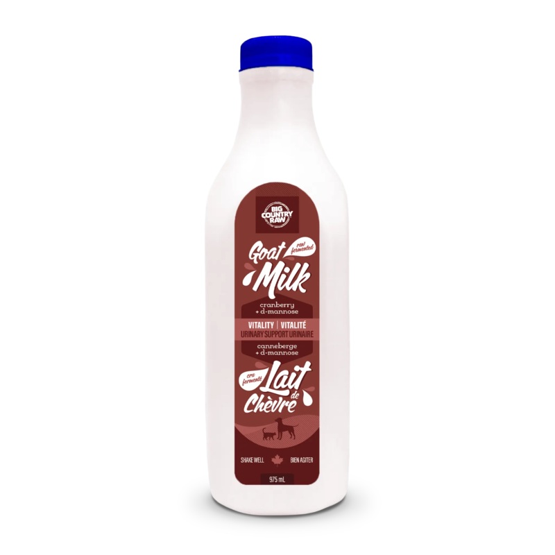Big Country Raw Goat Milk Vitality 975 mL