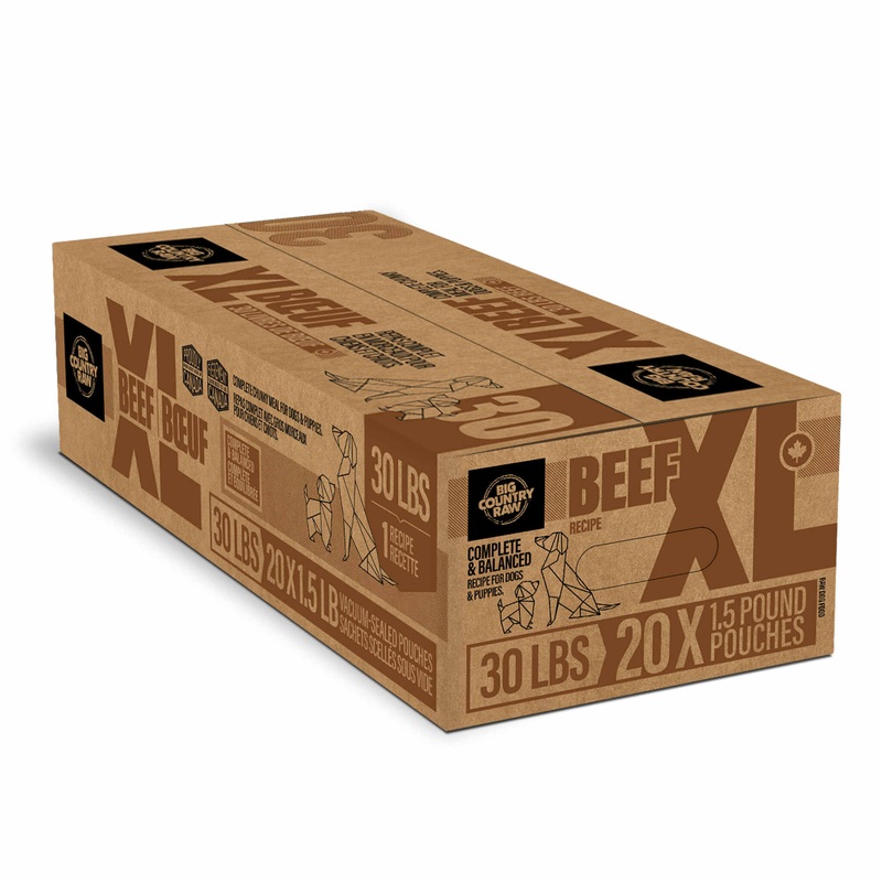 Big Country Raw XL Beef 30 lb