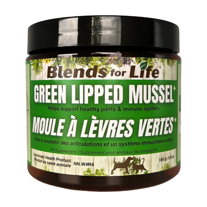 Blends for Life Green Lipped Mussels+ Pet Supplement 160g