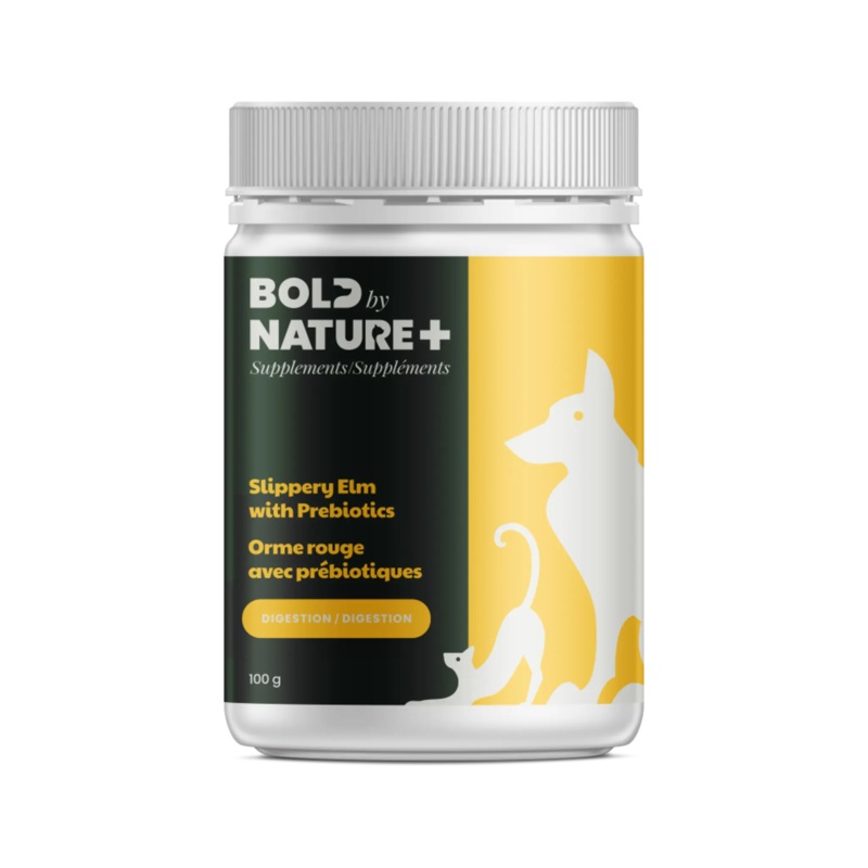 Bold by Nature Slippery Elm with Probiotics Supplement for Cats & Dogs 100 g