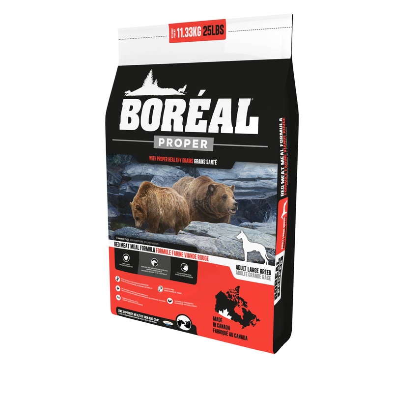 Boreal Proper Large Breed Red Meat Dog Food 25 lbs