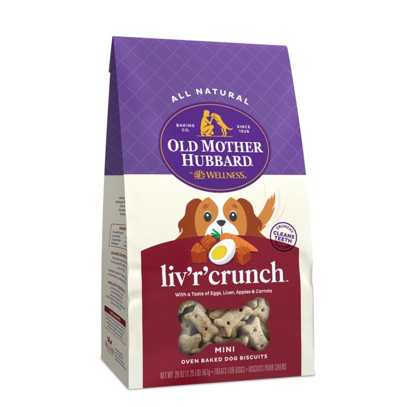 Old Mother Hubbard Classic Liv'R'Crunch Mini Dog Treat 20 oz