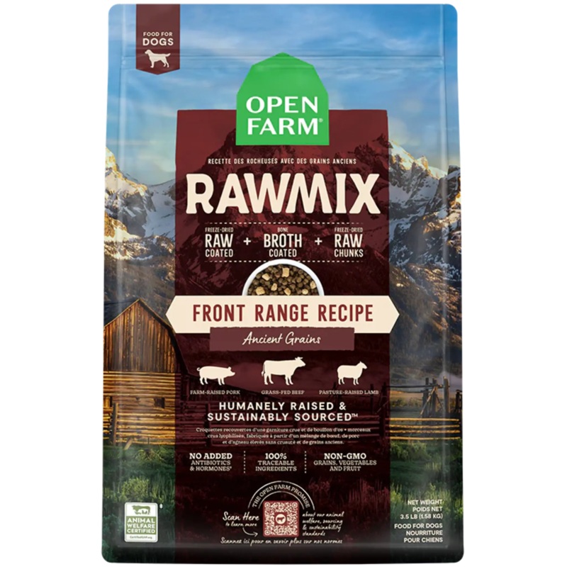 Open Farm RawMix Front Range & Ancient Grains Dog Food