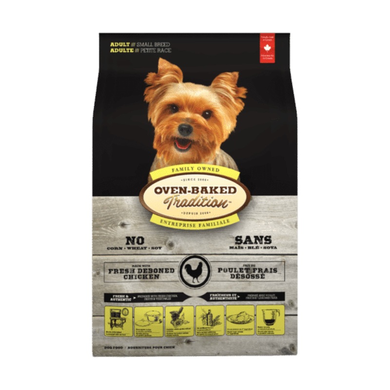 Oven-Baked Tradition Adult Small Breed Chicken Dog Food 5 lb