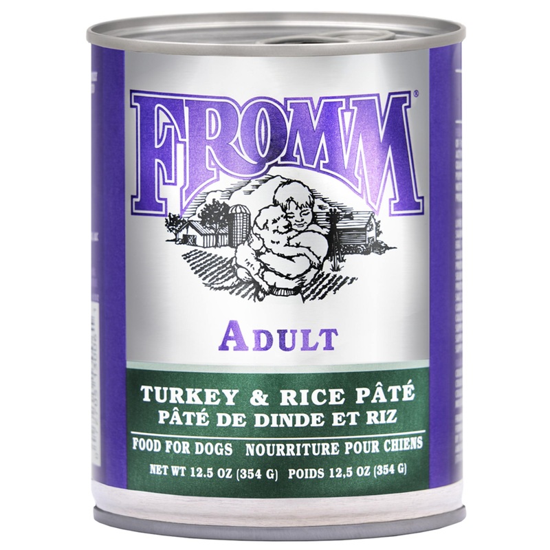 Fromm Classic Turkey & Rice Wet Pate Dog Food 12.5 oz