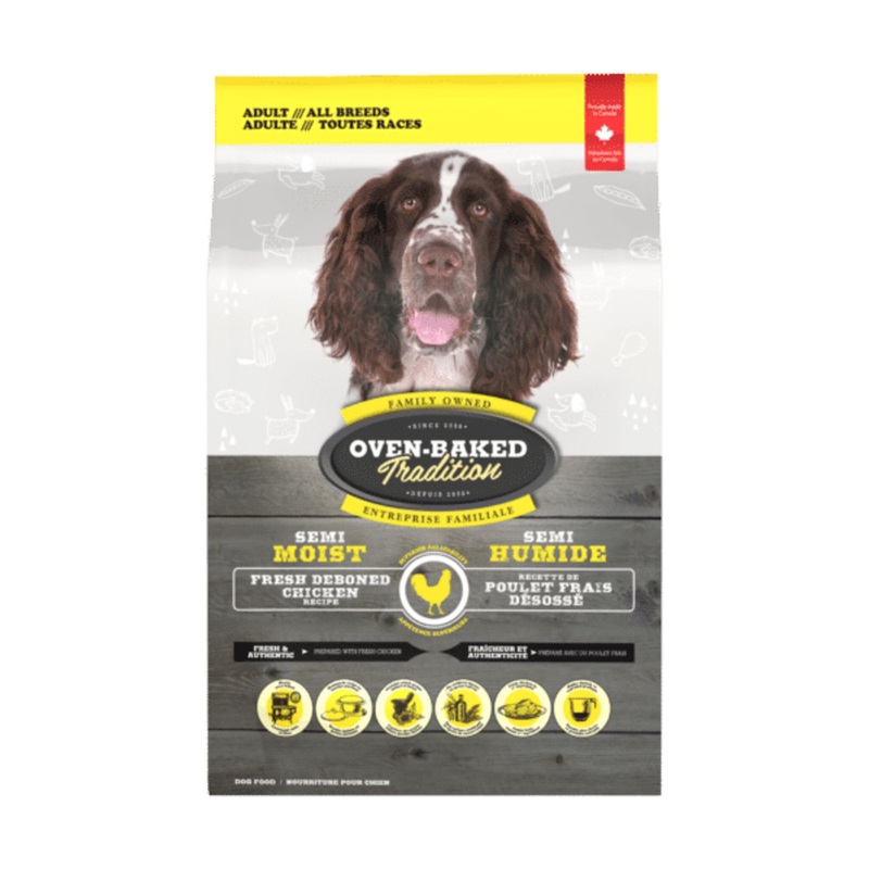 Oven-Baked Tradition Semi Moist Chicken Adult Dog Food