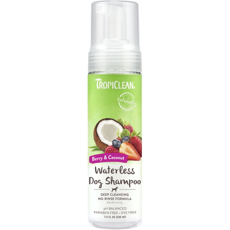 TROPICLEAN Deep Cleaning Waterless Dog Shampoo