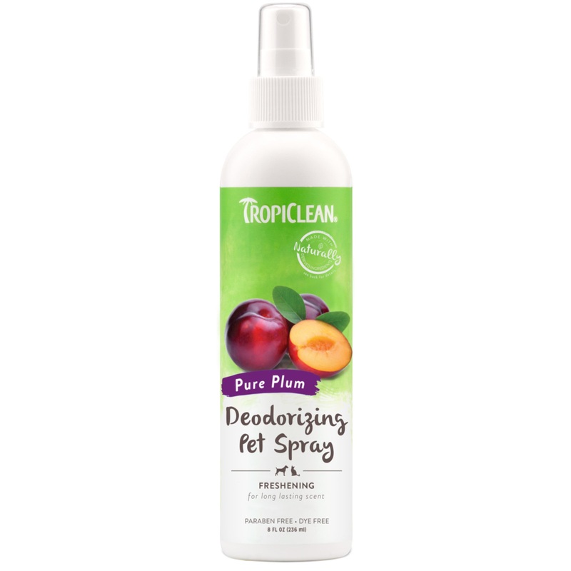 TROPICLEAN Pure Plum Deodorizing Pet Spray