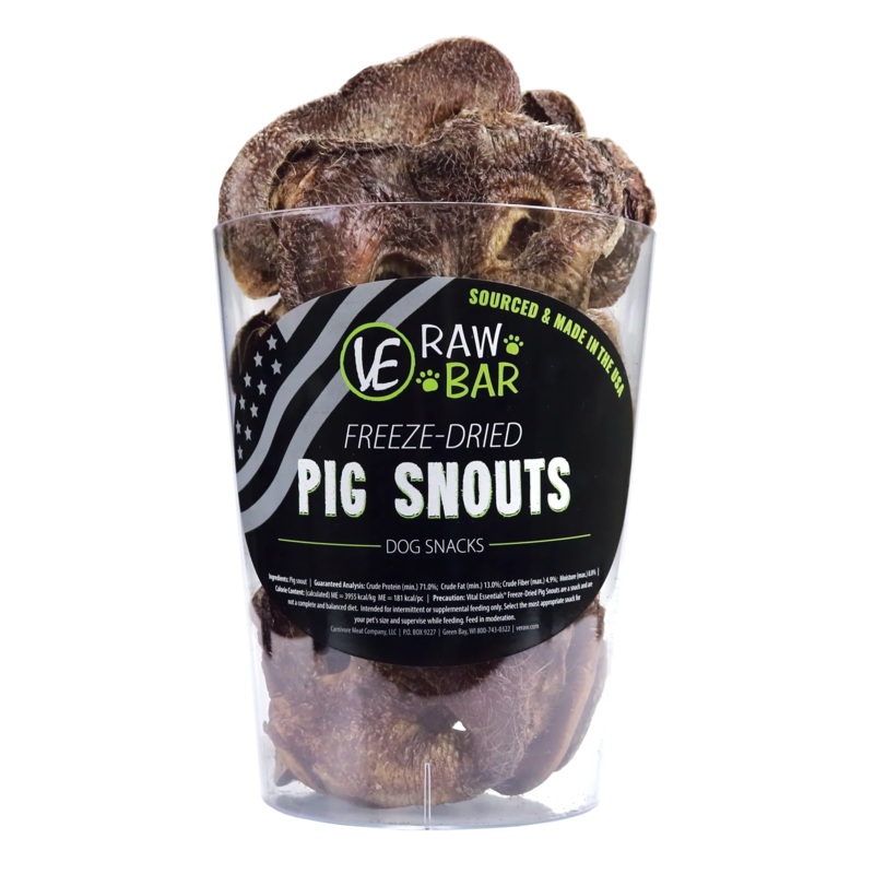 VE RAW BAR Freeze-Dried Pig Snouts