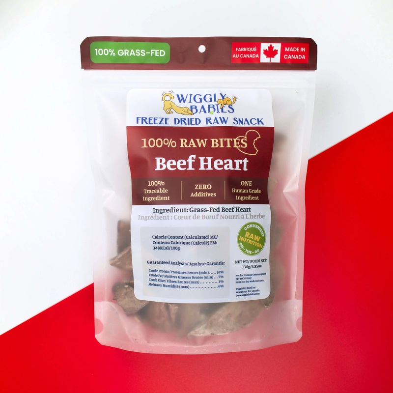 Wiggly Babies Freeze Dried Beef Heart