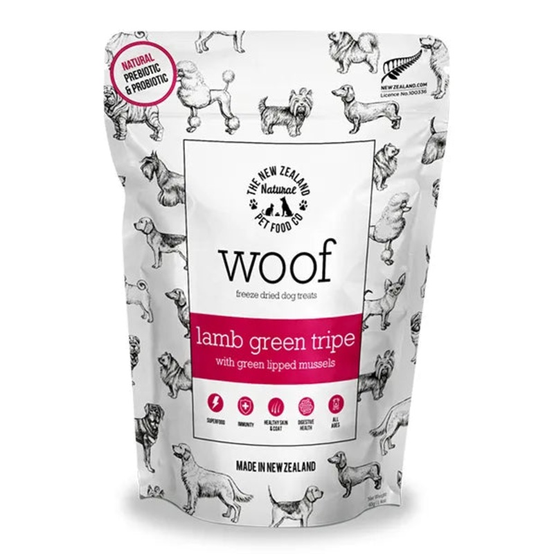Woof Lamb Green Tripe Dog Treat