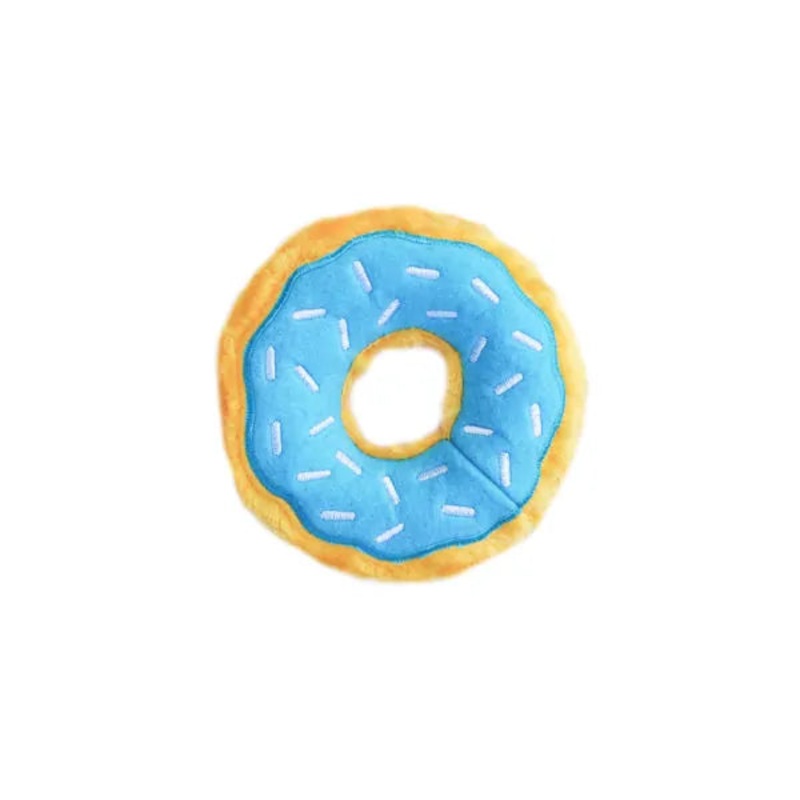 Zippy Paws Mini Donutz Dog Toy - Blueberry