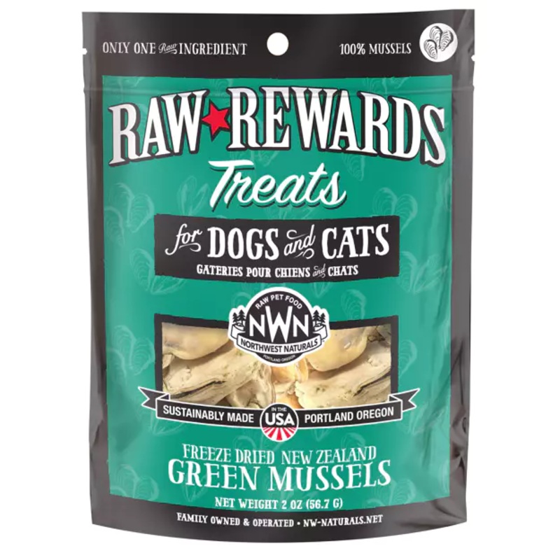 Northwest Naturals Freeze Dried Green Lipped Mussels Dog Treat