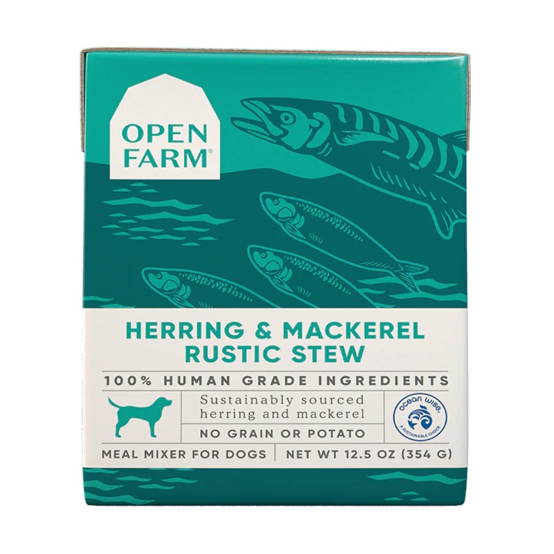 Open Farm Herring & Mackerel Rustic Stew Wet Dog Food