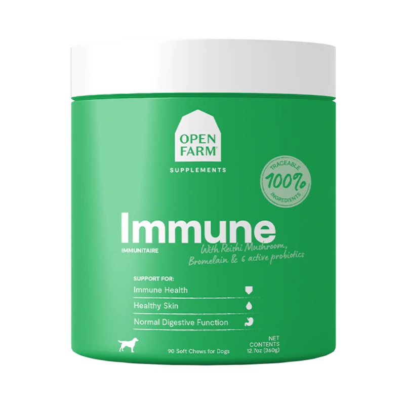 Open Farm Immune Supplement Chews for Dogs