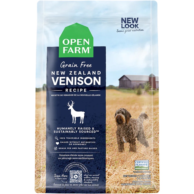Open Farm New Zealand Venison Grain Free Dry Dog Food
