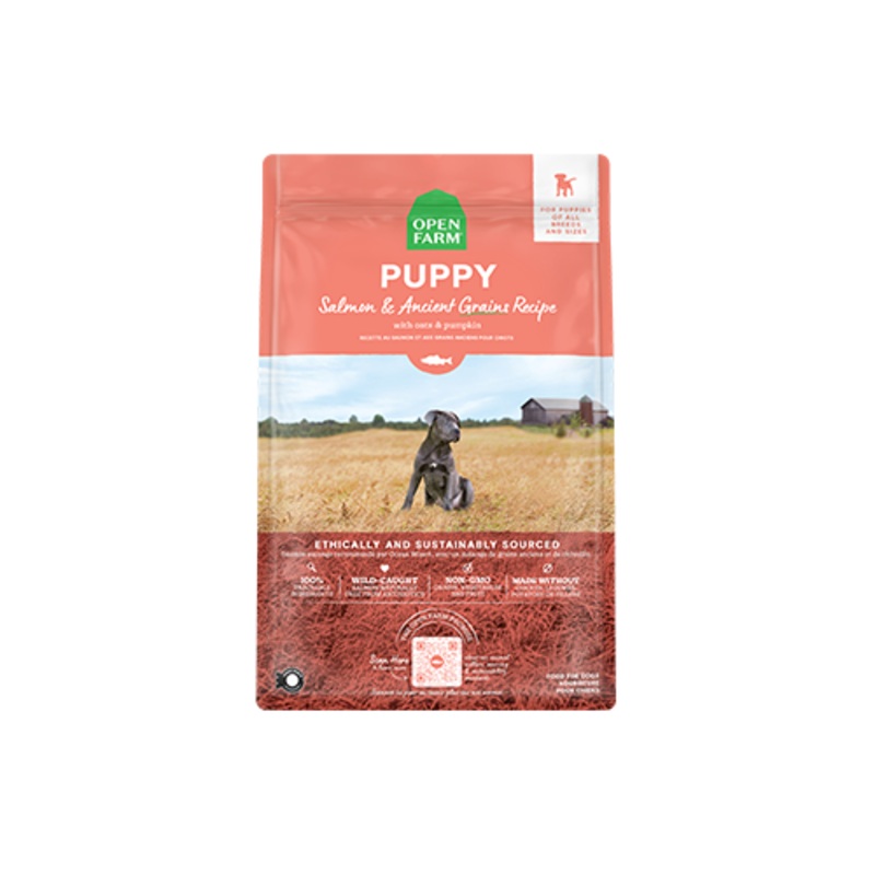 Open Farm Puppy Salmon & Ancient Grains Dry Dog Food