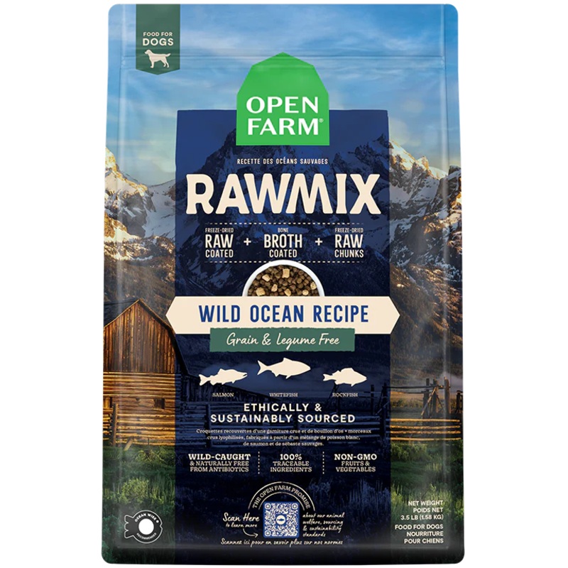 Open Farm RawMix Wild Ocean Grain Free Recipe for Dogs