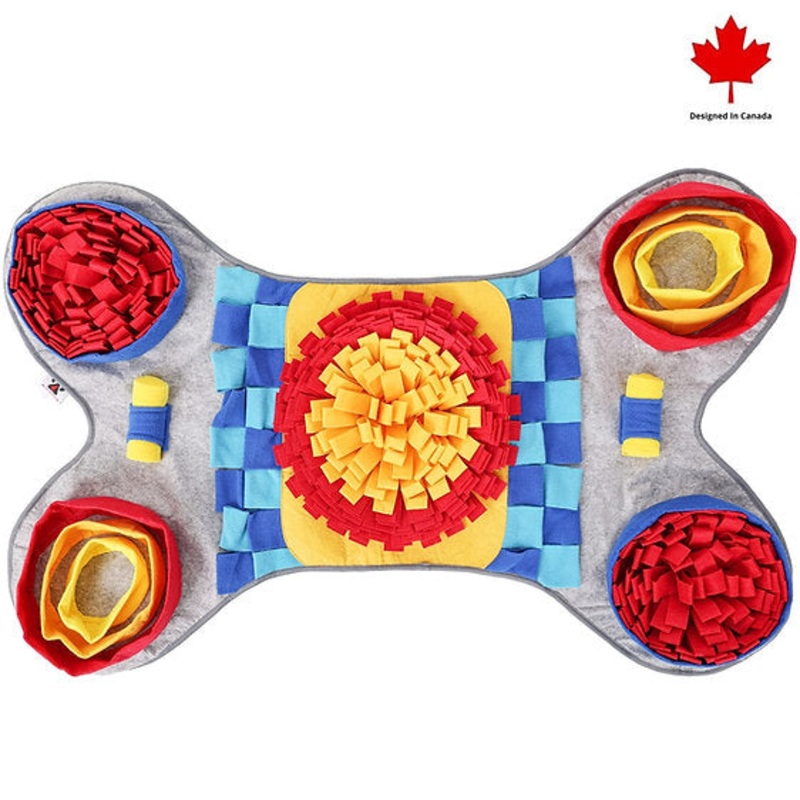 PawzNDogz Challenger Bone Snuffle Mat - Challenge Level 4