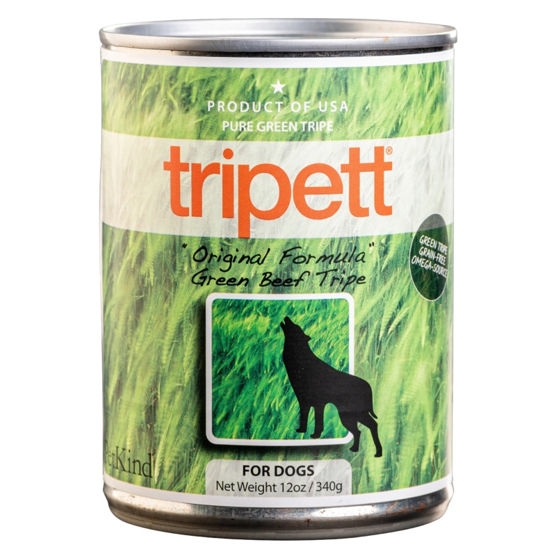 PetKind Tripett Original Formula Green Beef Tripe Wet Food For Dogs