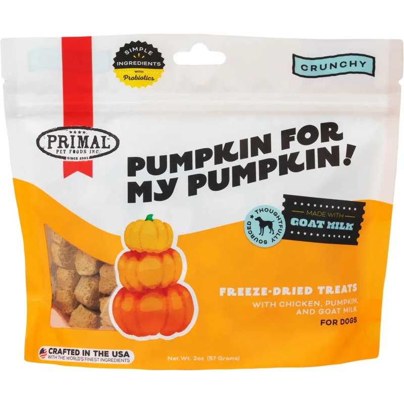 Primal Pumpkin For My Pumpkin Chicken And Pumpkin With Goat Milk Dog Treat