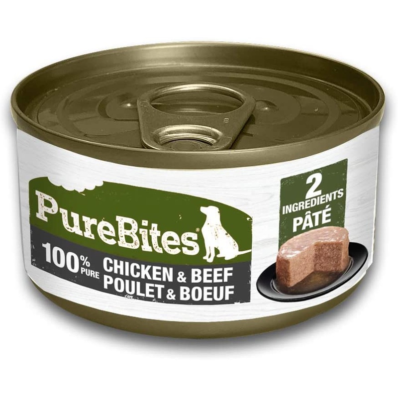PureBites 100% Pure Chicken & Beef Pate 71g