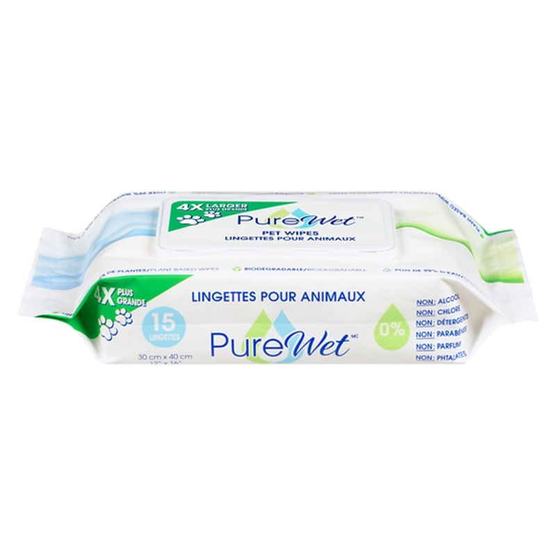 PureWet Pet Wipes (Large size)