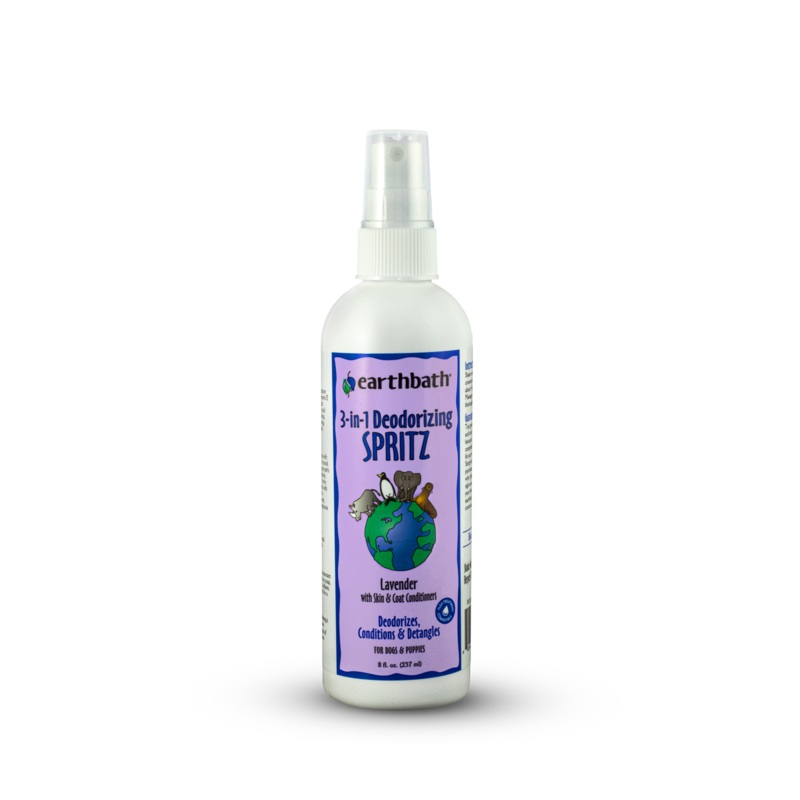earthbath 3-in-1 Deodorizing Spritz Lavender 8oz