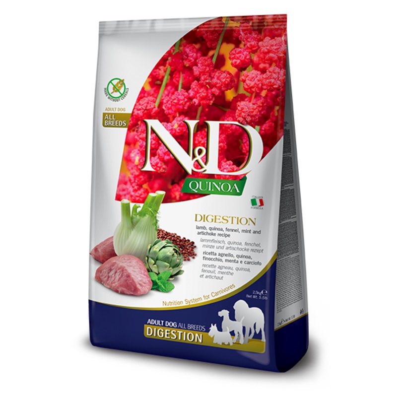 Farmina N&D Digestion Lamb & Quinoa Dry Dog Food - Medium & Maxi