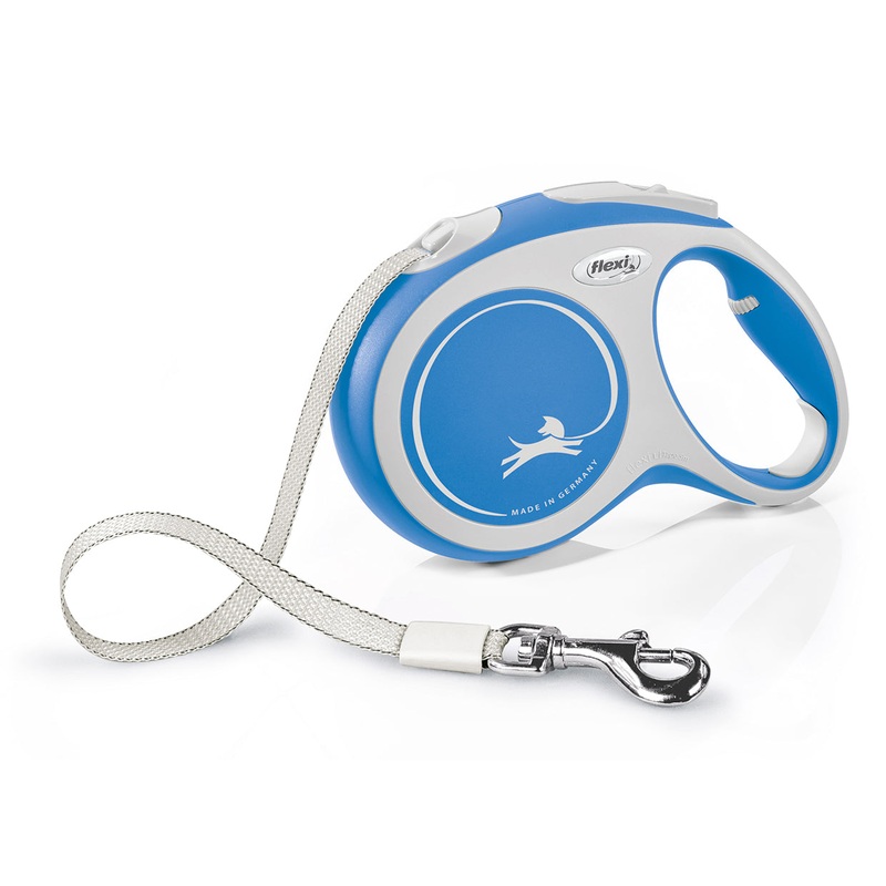 Flexi Comfort Tape Leash - Medium Blue (16ft/5m )