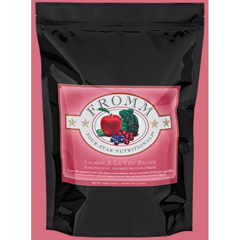 Fromm Four Star Salmon  la Veg Dry Food For Dogs