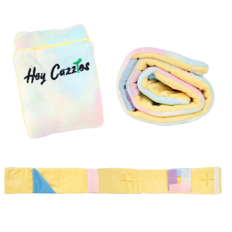 Hey Cuzzies Hide N Seek Toy Rainbow Swissroll