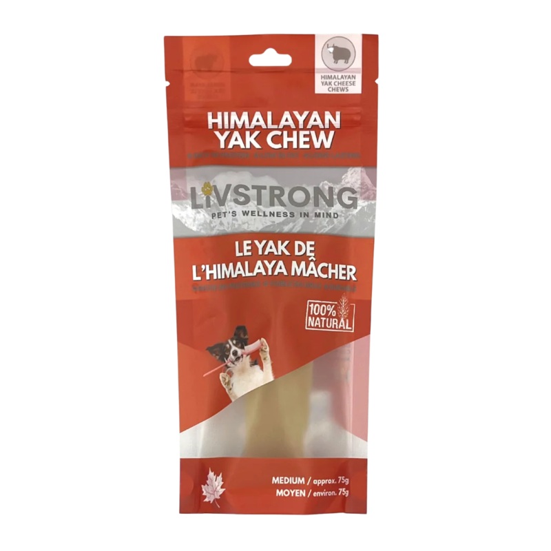 Livstrong Himalayan Yak Cheese Chews - Medium