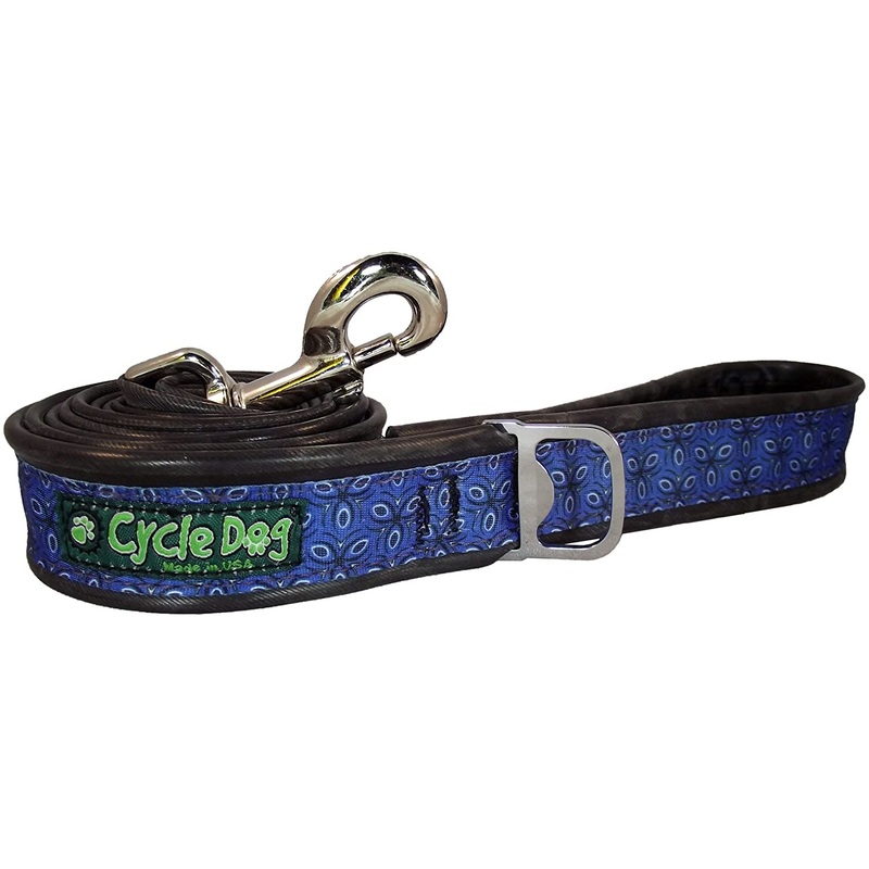Cycle Dog Leash 6 ft - Blue Tri-Style