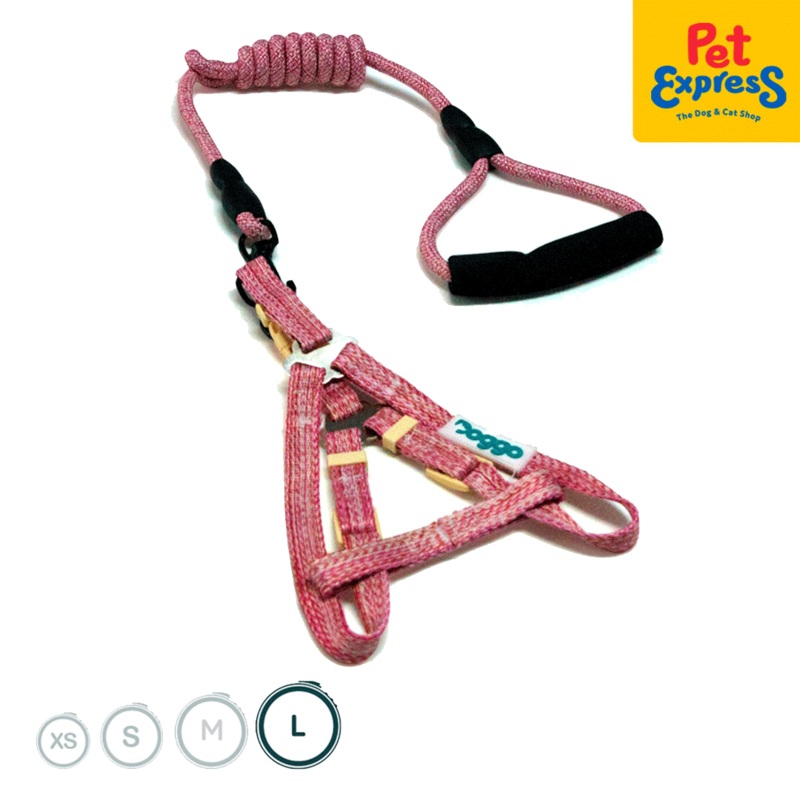 Doggo Atlanta Strong Harness Large Pink