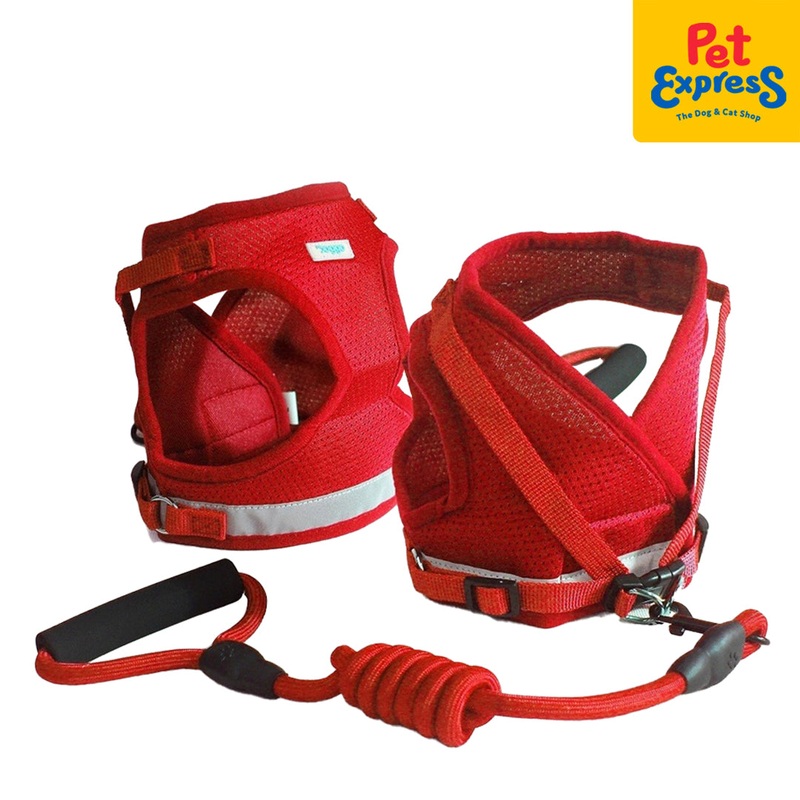 Doggo Bucket Harness Extra Large Red