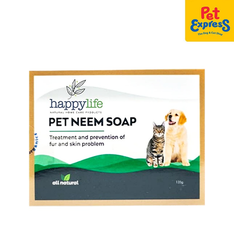 Happy Life Neem Pet Soap 135g