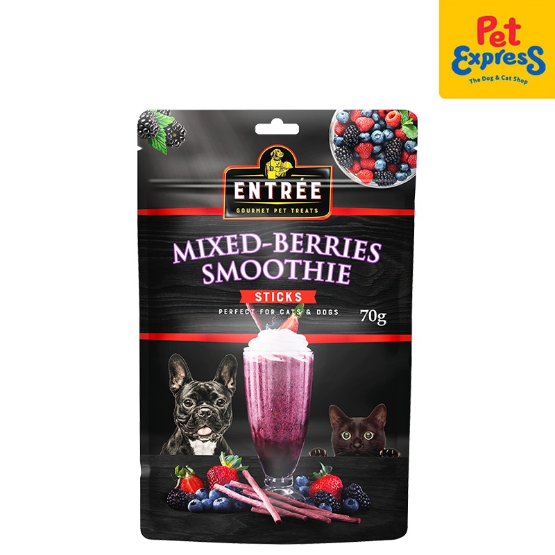 Entre Gourmet Mixed Berries Smoothie Pet Treats 70g