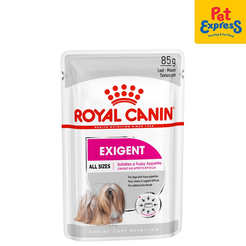 Royal Canin Canine Care NutritionExigentAll Sizes Wet Dog Food 85g (12 pouches)