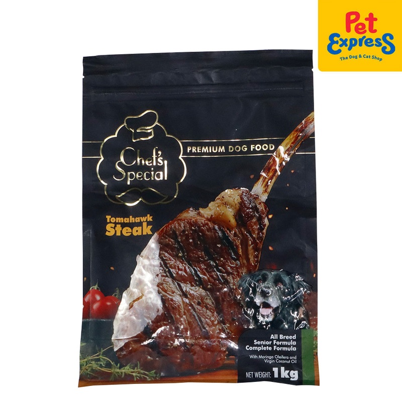 Chef's Special Senior Tomahawk Steak Dry Dog Food 1kg