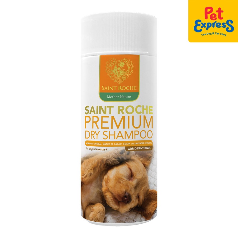 Saint Roche Premium Mother Nature Scent Dry Dog Shampoo 128g